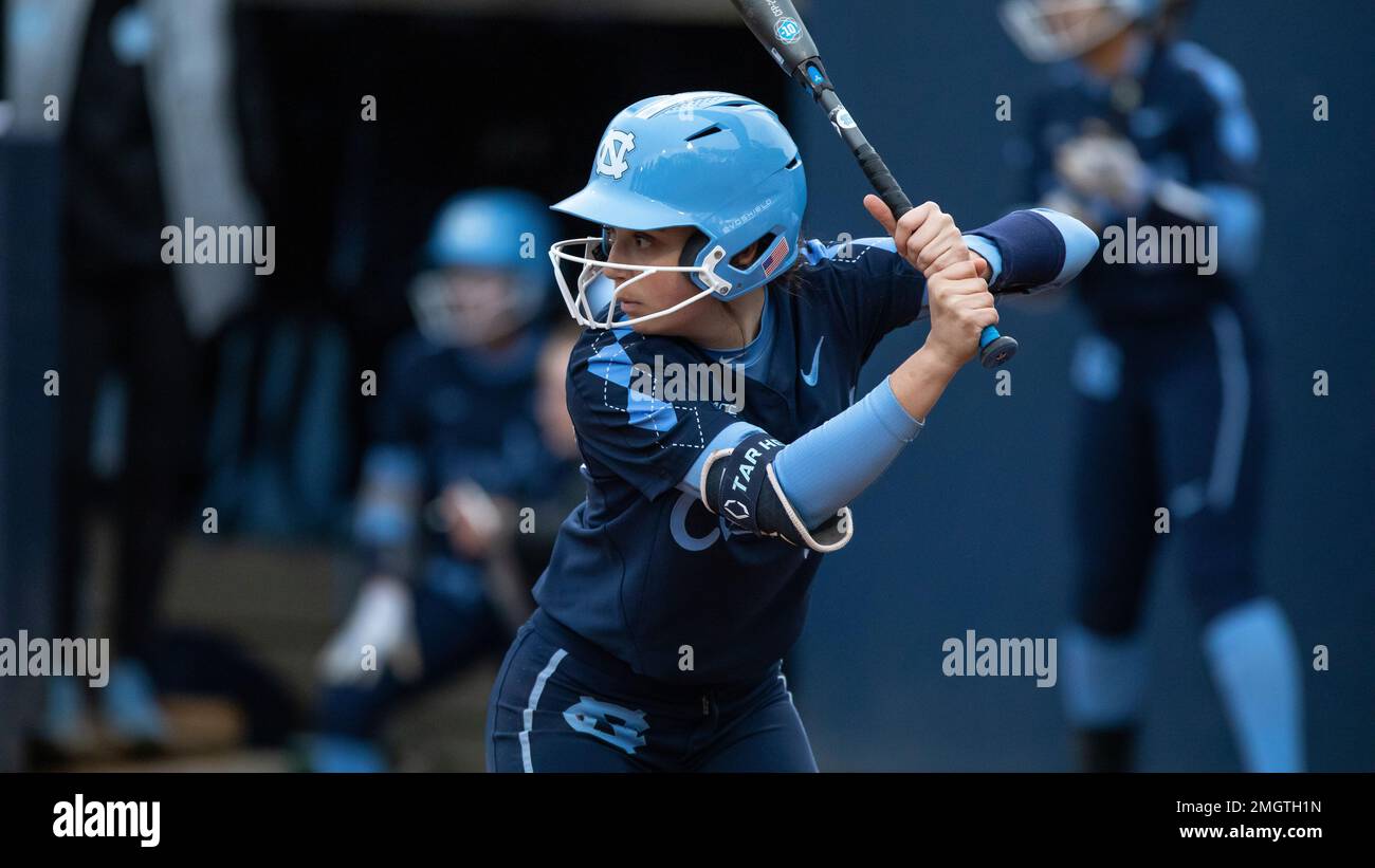 North Carolina's Bri Stubbs (27) bats during an NCAA softball game on