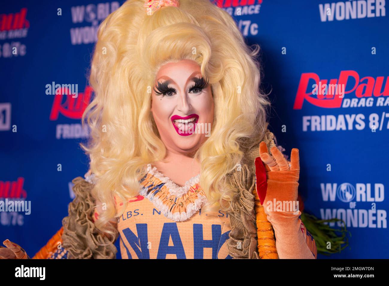 Sherry Pie participates in a "RuPaul