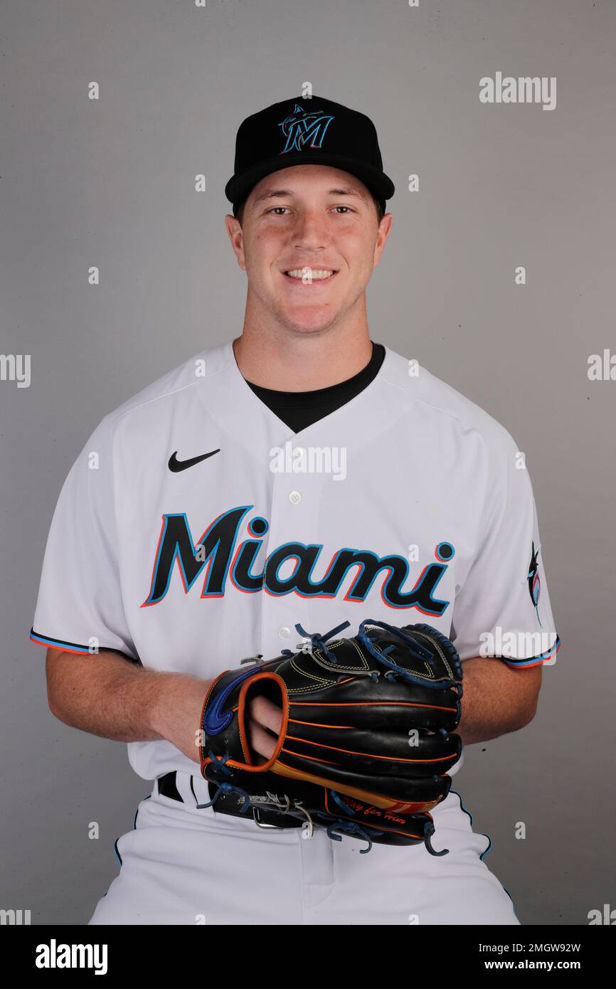This is a 2020 photo of Trevor Rogers of the Miami Marlins