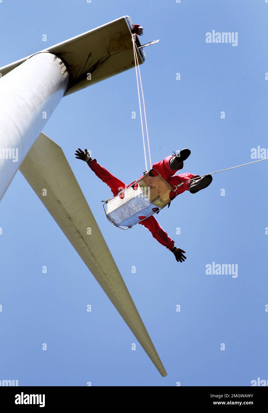 Windmill Jump Rope Wind Turbine Fire Jump Men