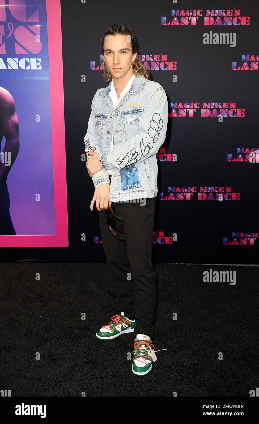 MIAMI BEACH, FL - JANUARY 25: Jake Paul Green attends the “Magic Mike’s