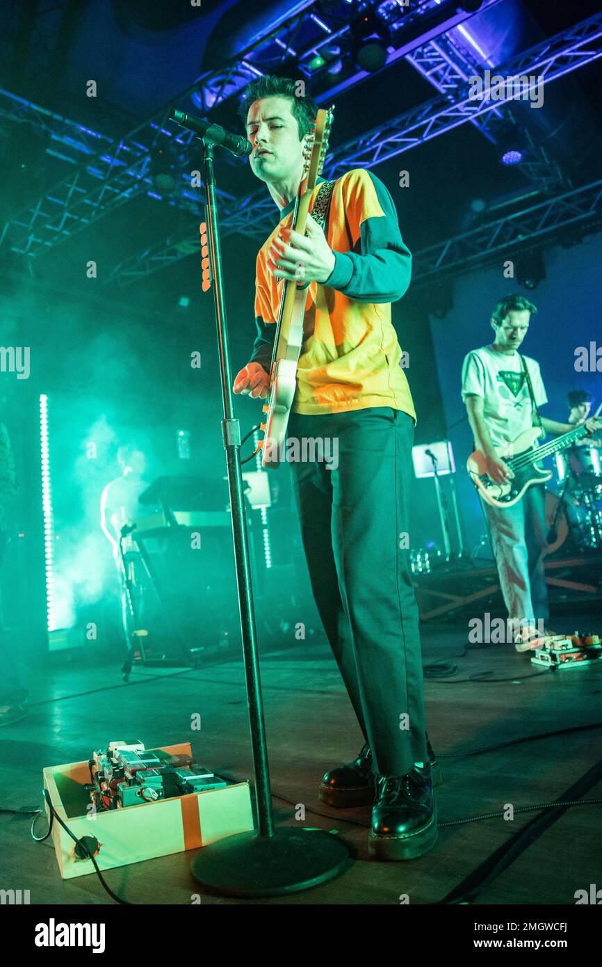 Milan Italy. 25 January 2023. The American band WALLOWS performs live