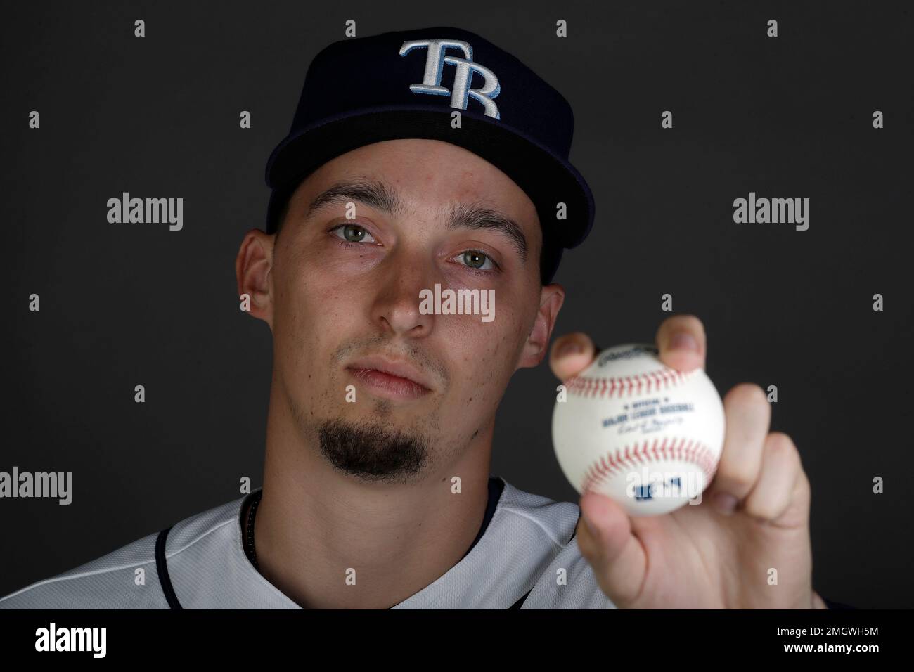 This is a 2020 photo of Blake Snell of the Tampa Rays baseball team ...