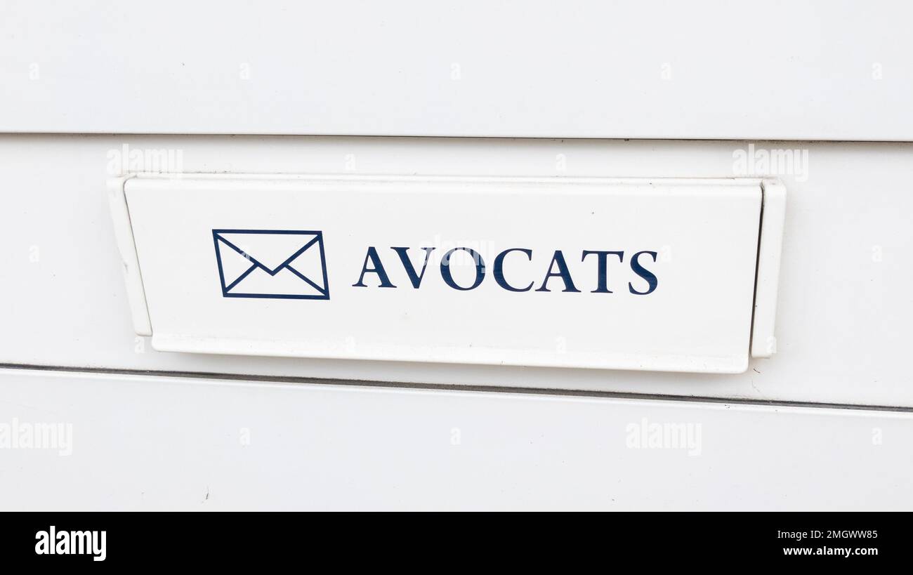 Avocat france hires stock photography and images Alamy