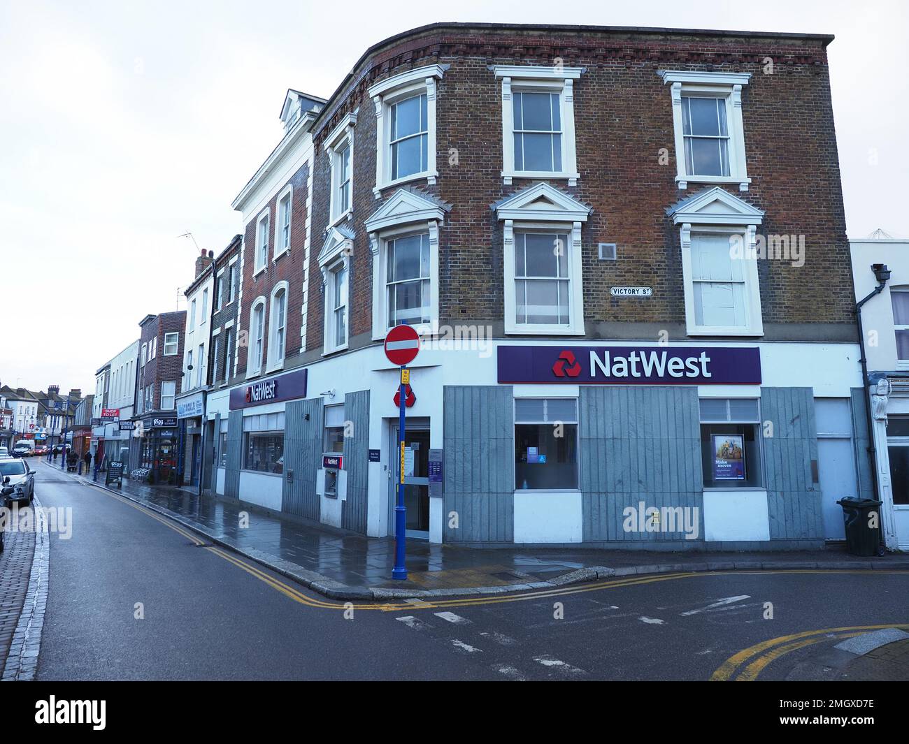 Sheerness, Kent, UK. 26th Jan, 2023. Natwest has announced further bank closures - including the Sheerness branch in Kent which is due to close on 24 May. Being located on the Isle of Sheppey it will mean customers will have to travel to Sittingbourne, which is over 15 miles from the eastern end of the island, with poor travel links for those that don't drive. Credit: James Bell/Alamy Live News Stock Photo