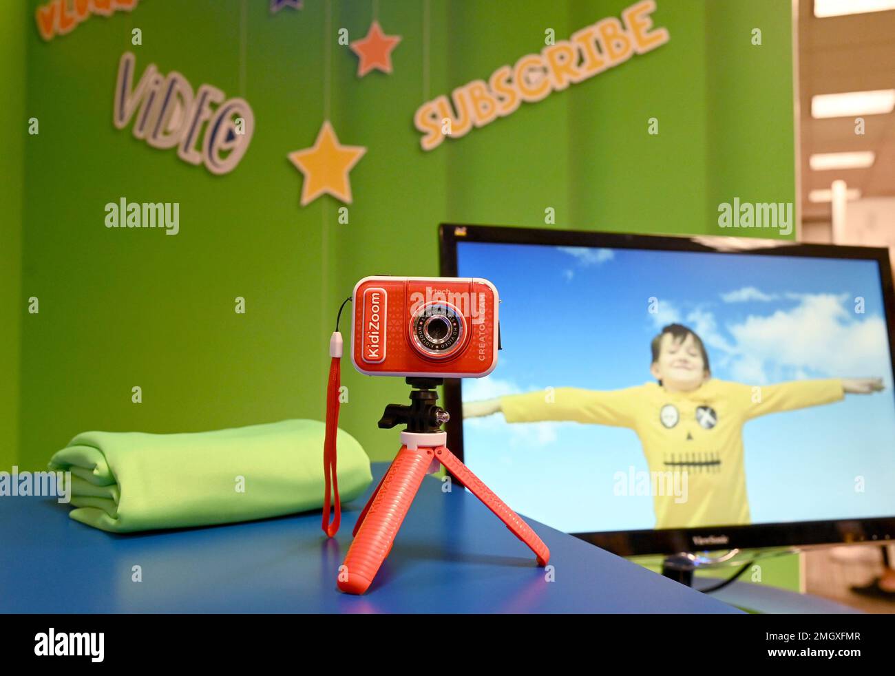 IMAGE DISTRIBUTED FOR VTECH The KidiZoom Creator Cam from VTech is a