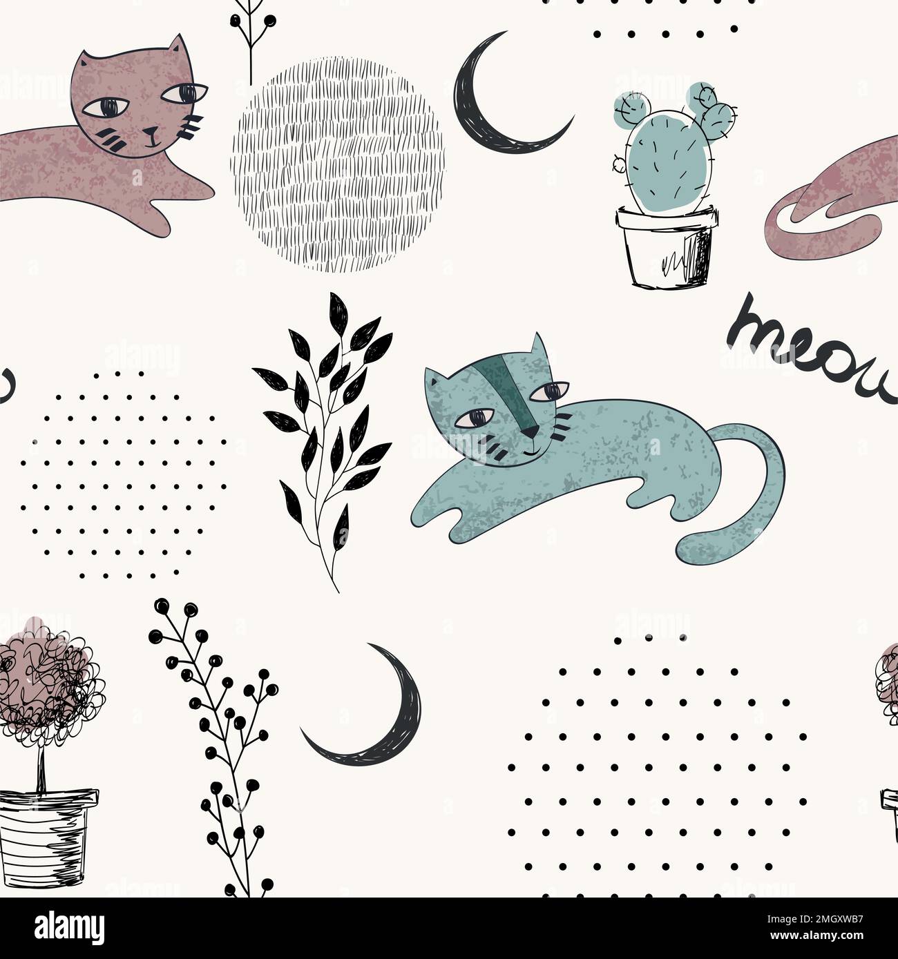 Vector seamless pattern Stock Vector Image & Art - Alamy