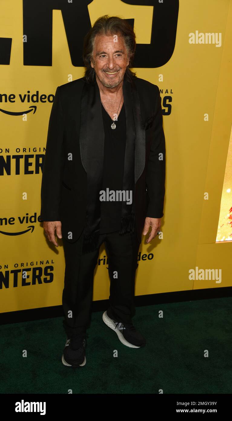 Al Pacino, a cast member in the Amazon Prime Video series "Hunters