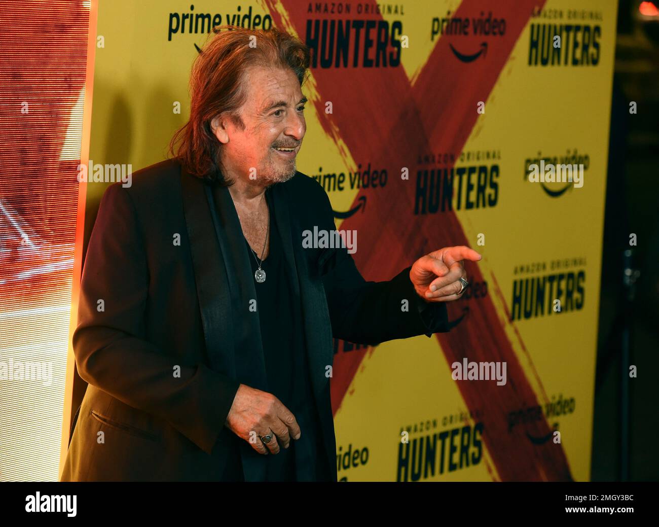 Al Pacino, a cast member in the Amazon Prime Video series "Hunters