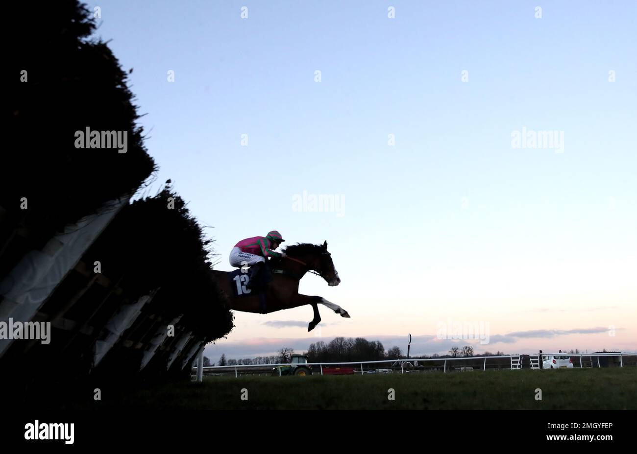 My Strong Man ridden by jockey Joe Williamson in the Start Your
