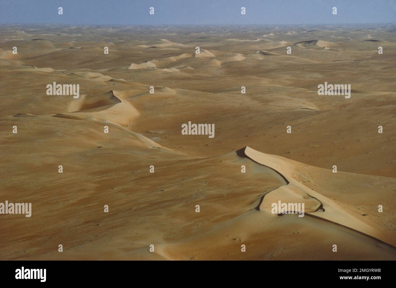 Aerial Of Rub Al Khali Saudi Arabia Desert Empty Quarter Stock Photo   Aerial Of Rub Al Khali Saudi Arabia Desert Empty Quarter 2MGYRWB 