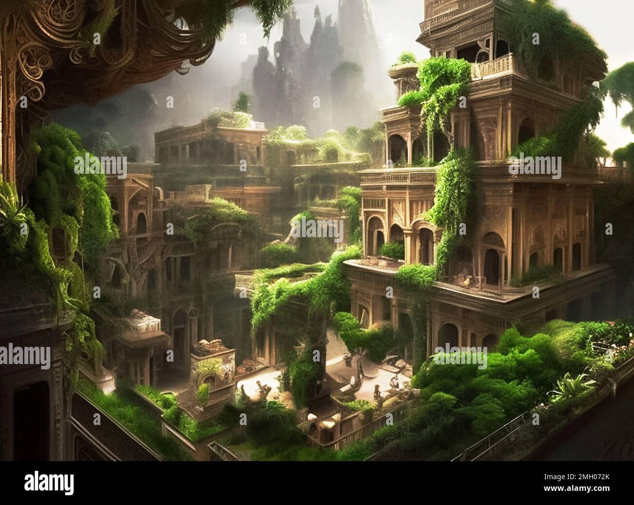7 Wonders Of The Ancient World Hanging Gardens