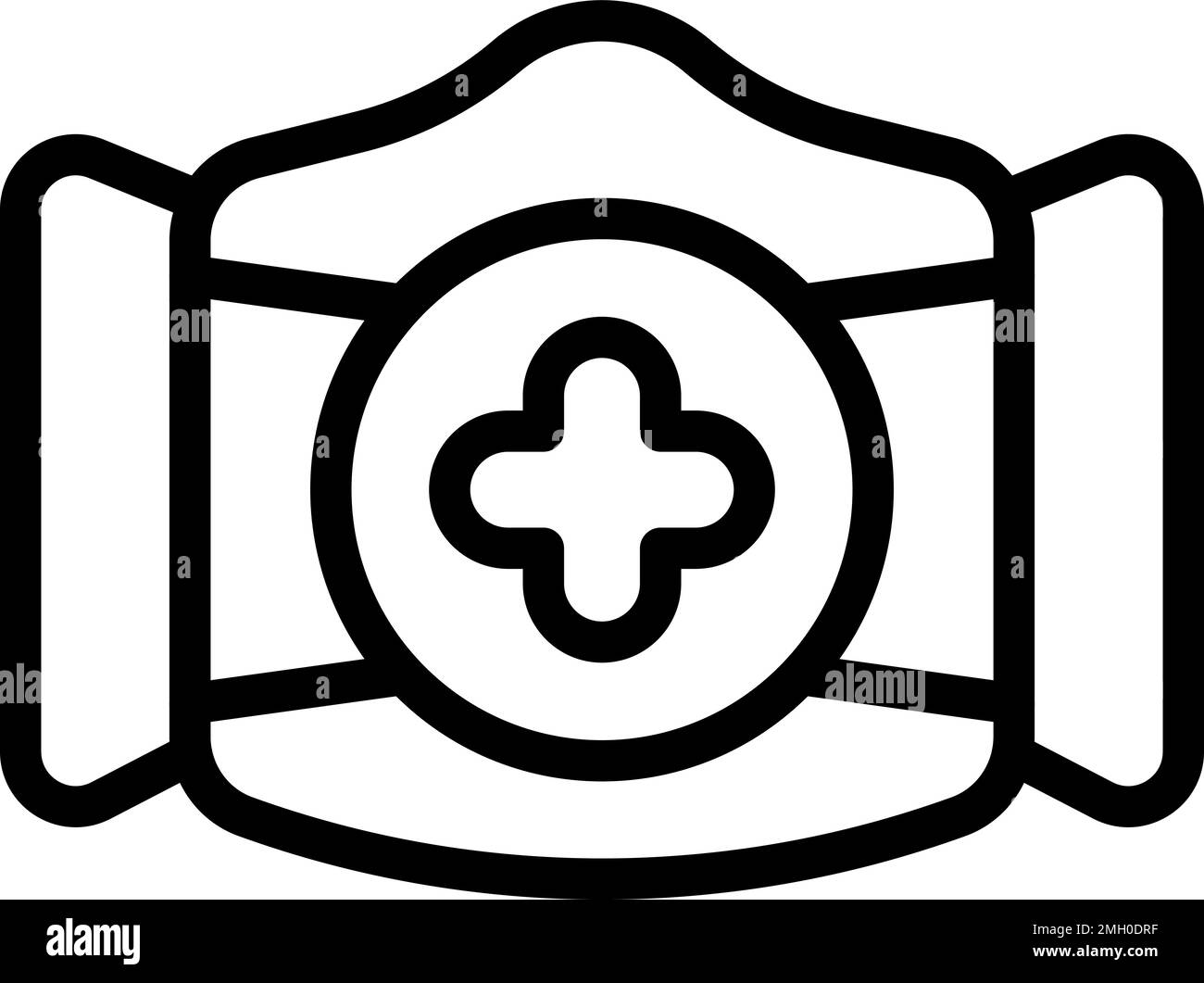 Medical mask icon outline vector. Emergency room. Medicine clinic Stock Vector Image & Art Alamy