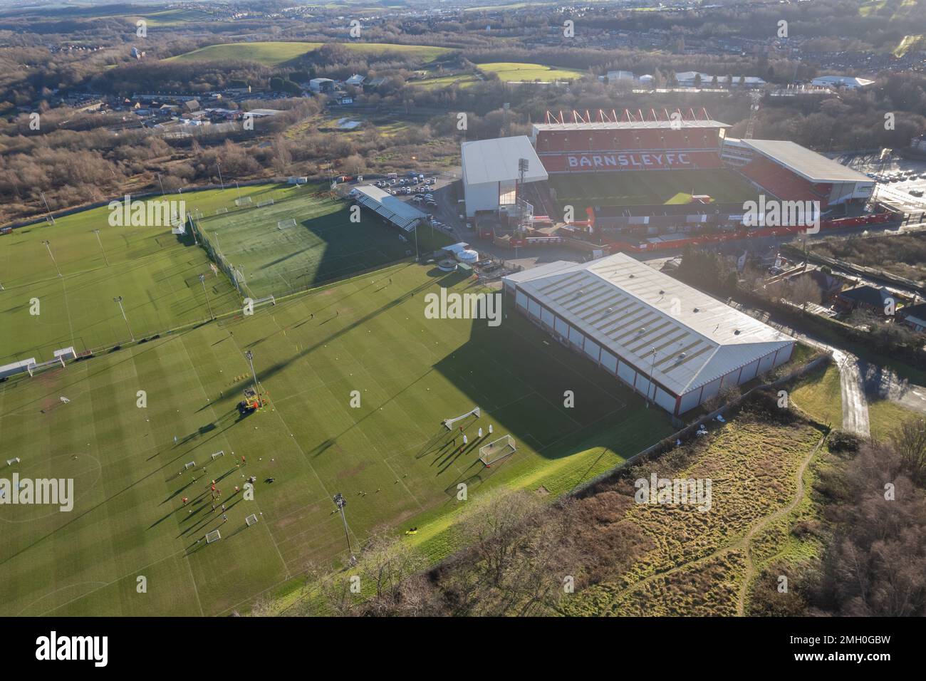Barnsley FC Football Club Oakwell Stadium Barnsley, South Yorkshire, United  Kingdom 01.08.2022 Stock Photo