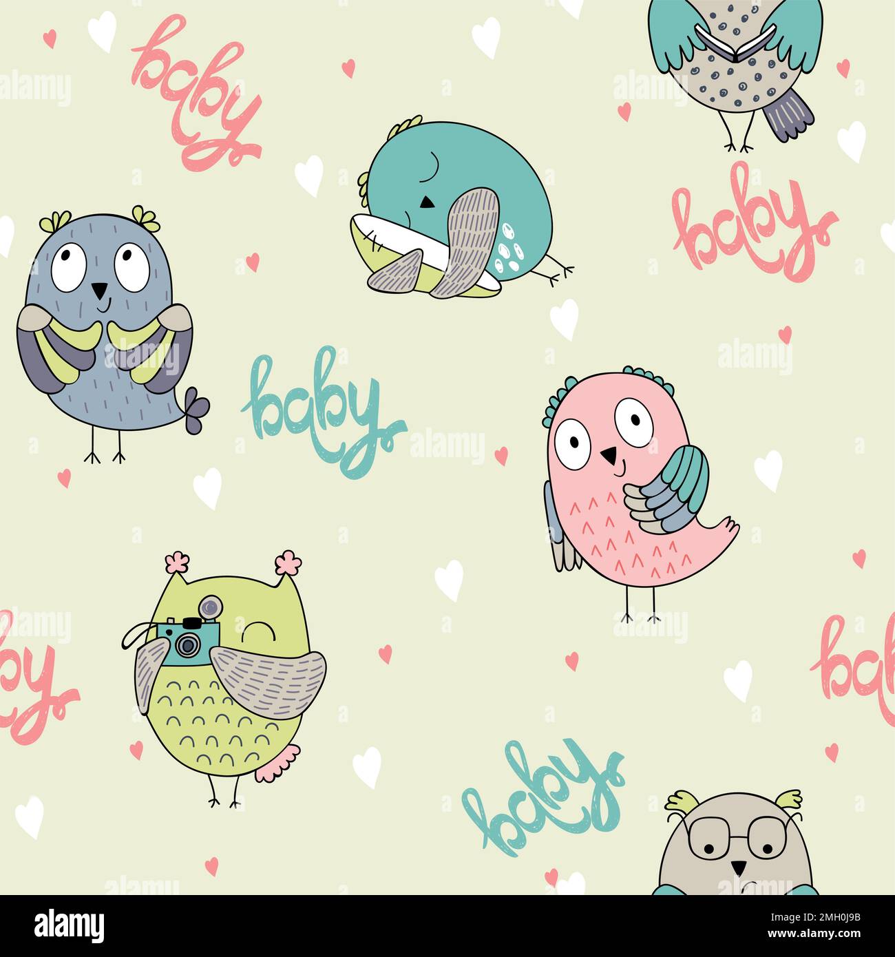 Vector seamless pattern Stock Vector Image & Art - Alamy