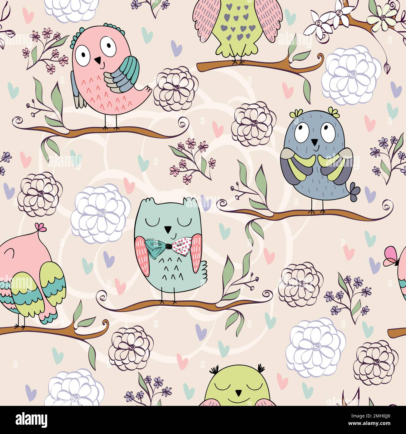Vector seamless pattern Stock Vector Image & Art - Alamy