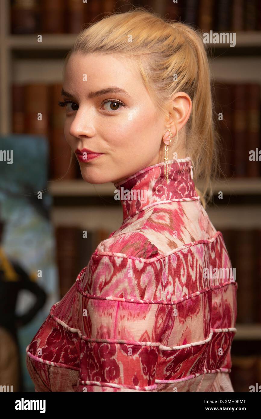 Actress Anya Taylor-Joy poses for photographers during a photo call for ...