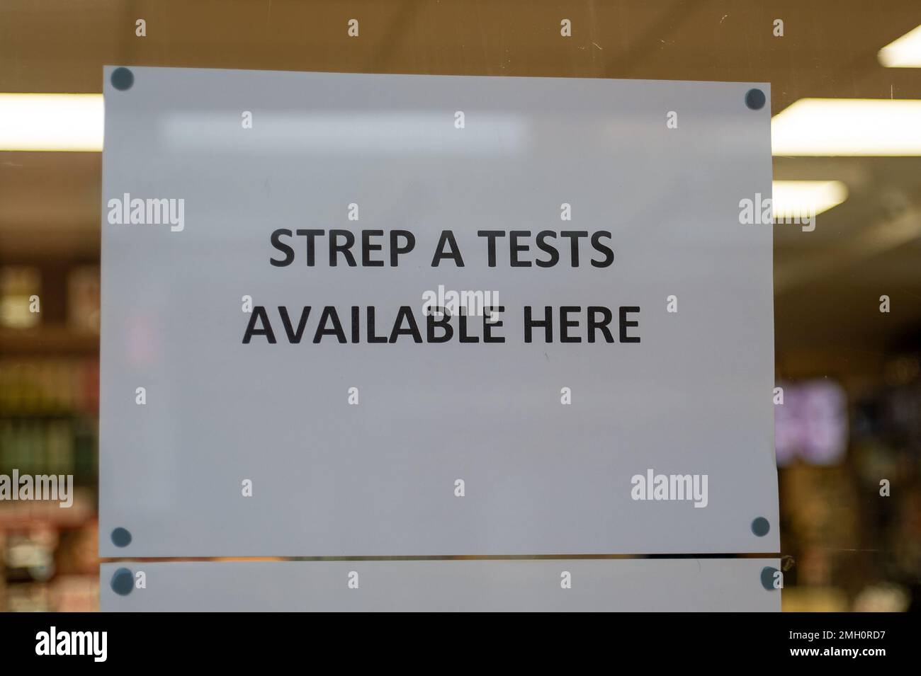 Strep a testing hires stock photography and images Alamy