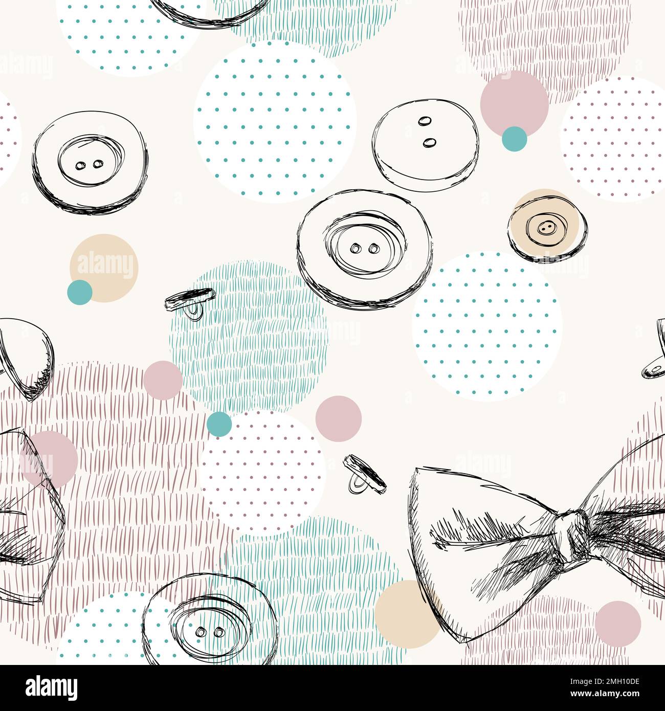 Circle Pattern Button pattern with buttons Stock Vector Image & Art - Alamy