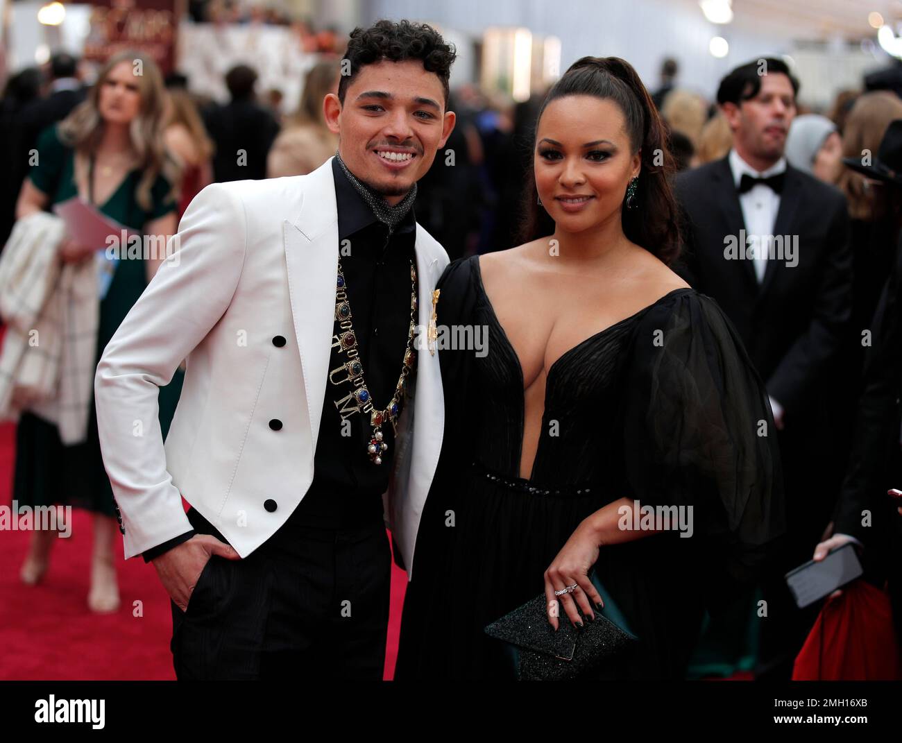 Anthony Ramos Left And Jasmine Cephas Jones Arrive At The Oscars On anthony-ramos-left-and-jasmine-cephas-jones-arrive-at-the-oscars-on