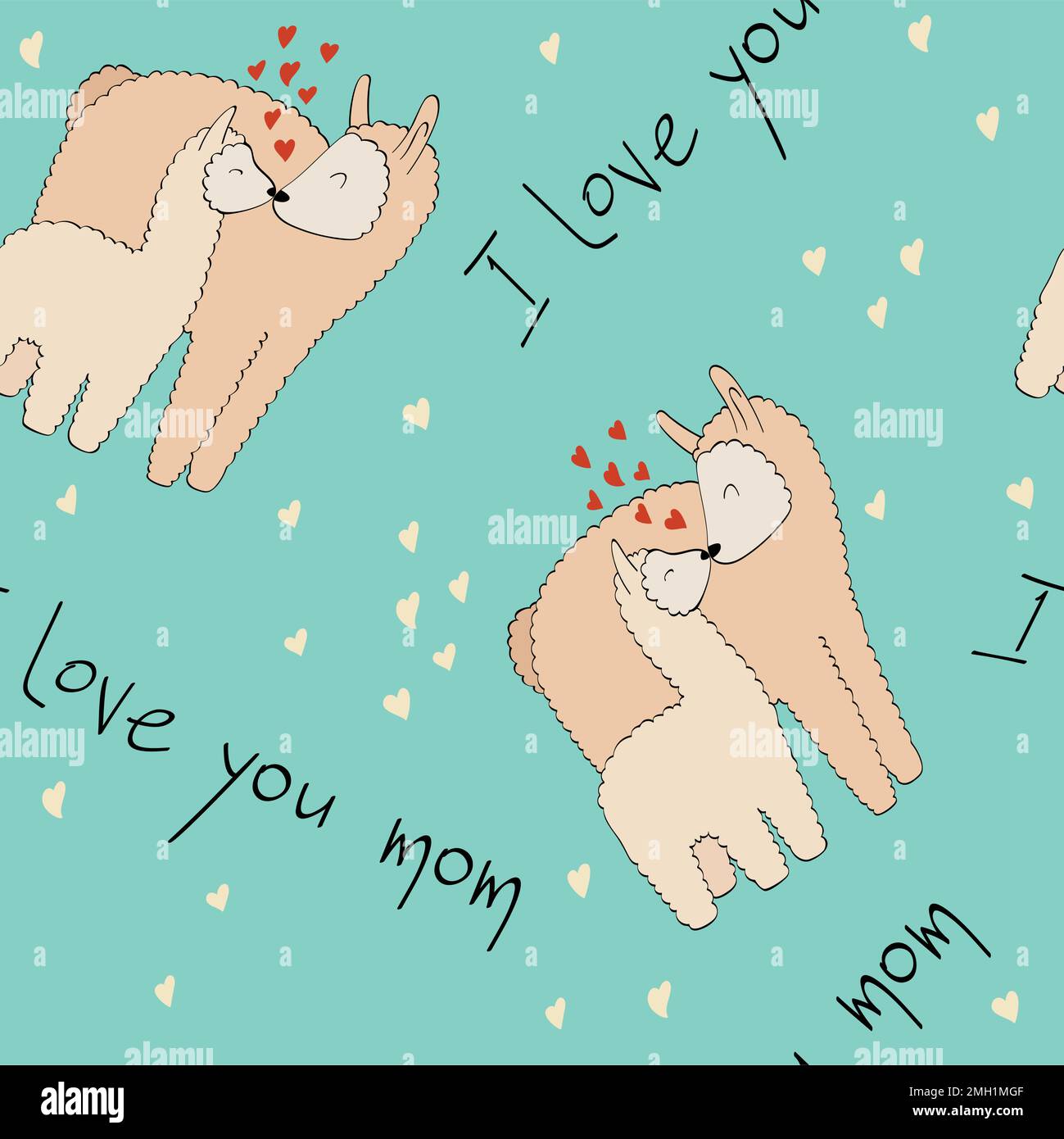 Mom and baby Stock Vector Image & Art Alamy