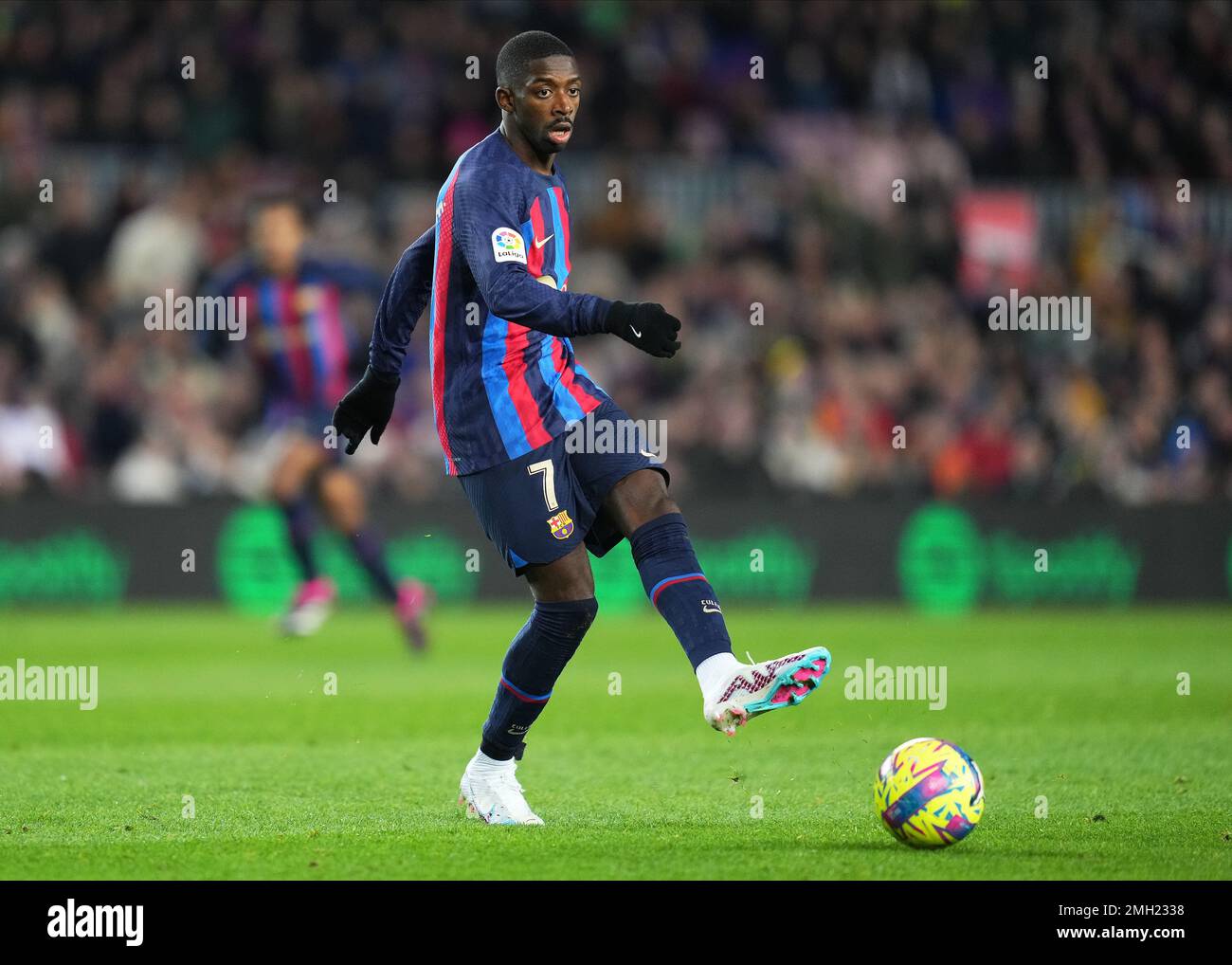 Ousmane Dembele of FC Barcelona Stock Photo