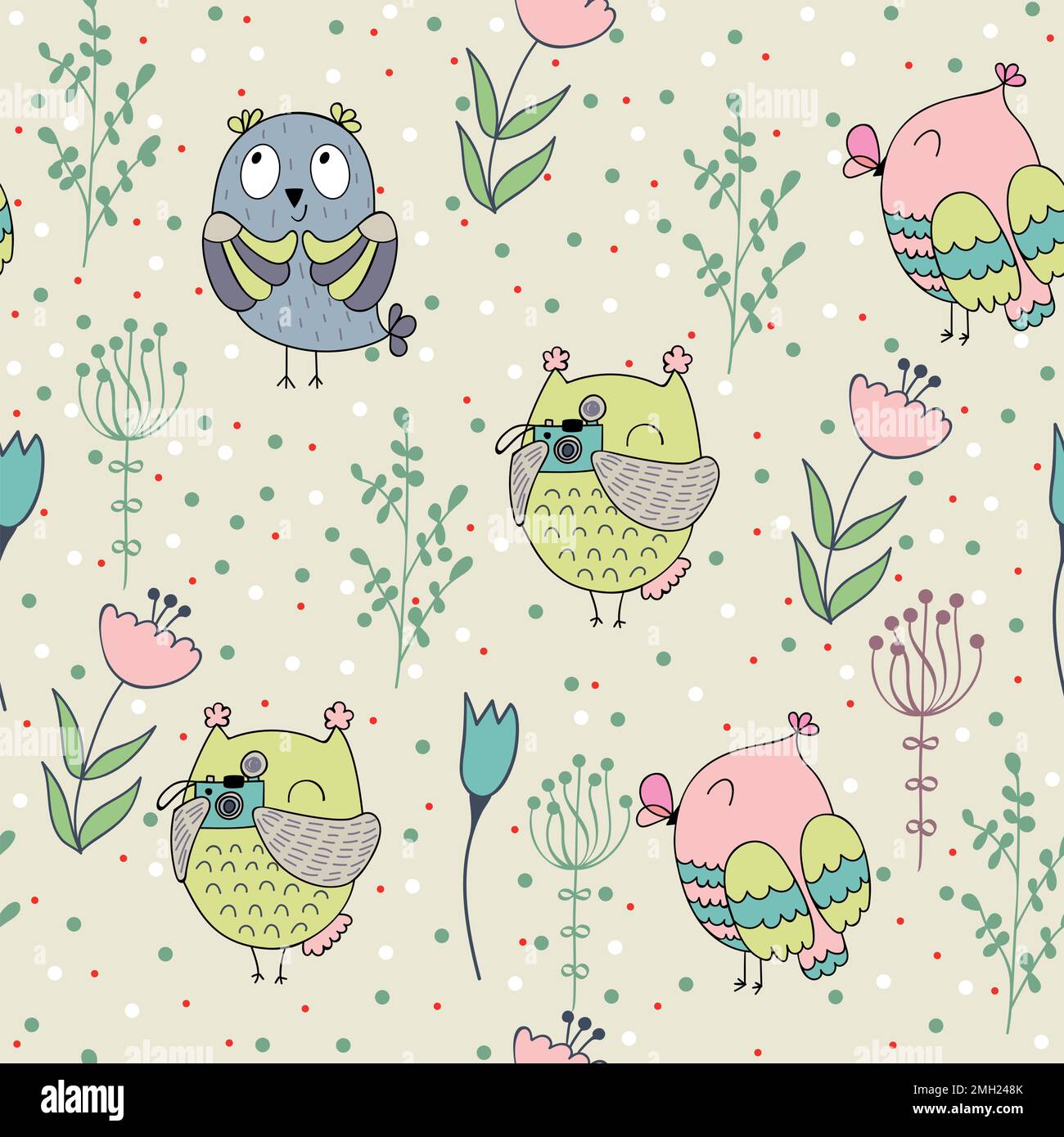 Vector seamless pattern Stock Vector Image & Art - Alamy
