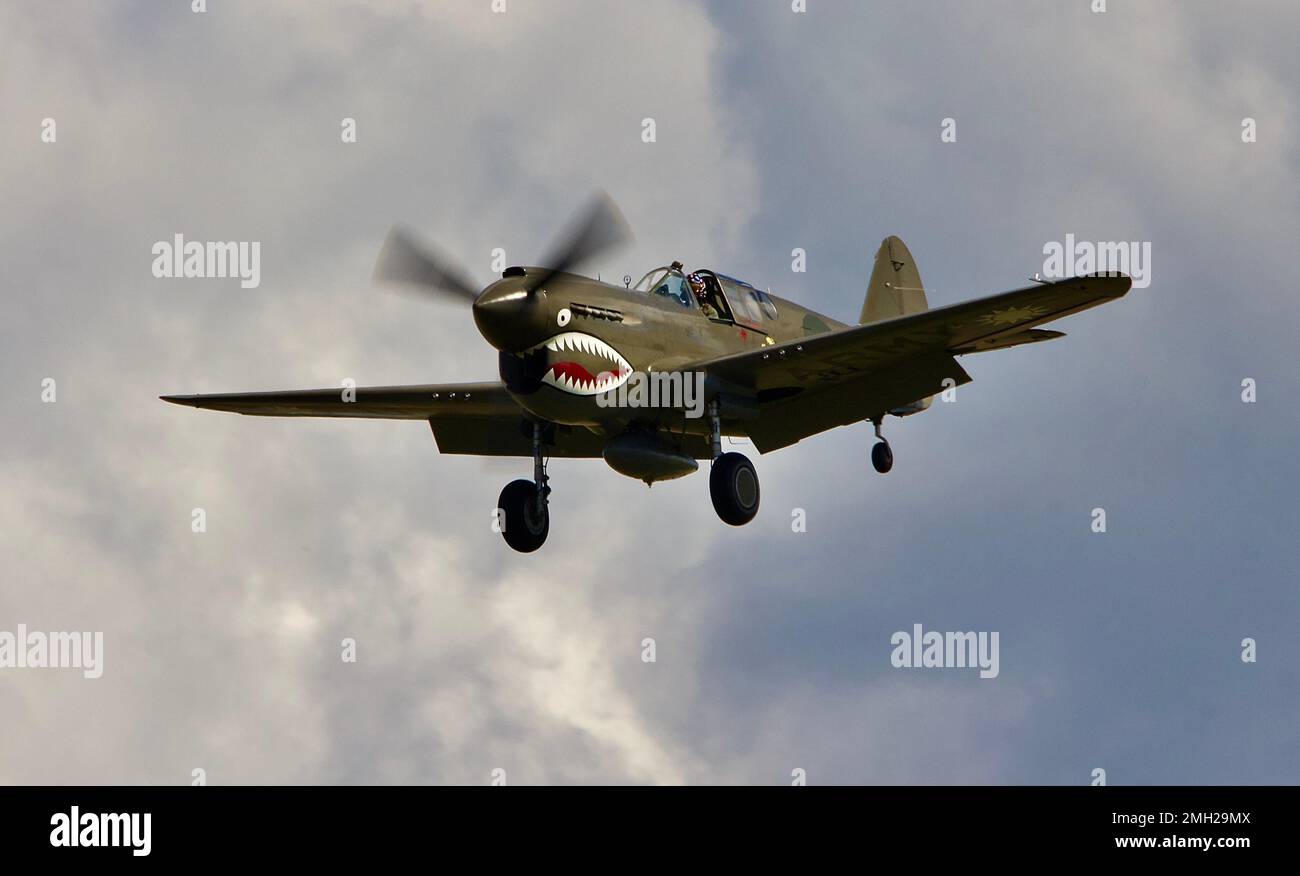 Curtiss P40 Warhawk Stock Photo - Alamy