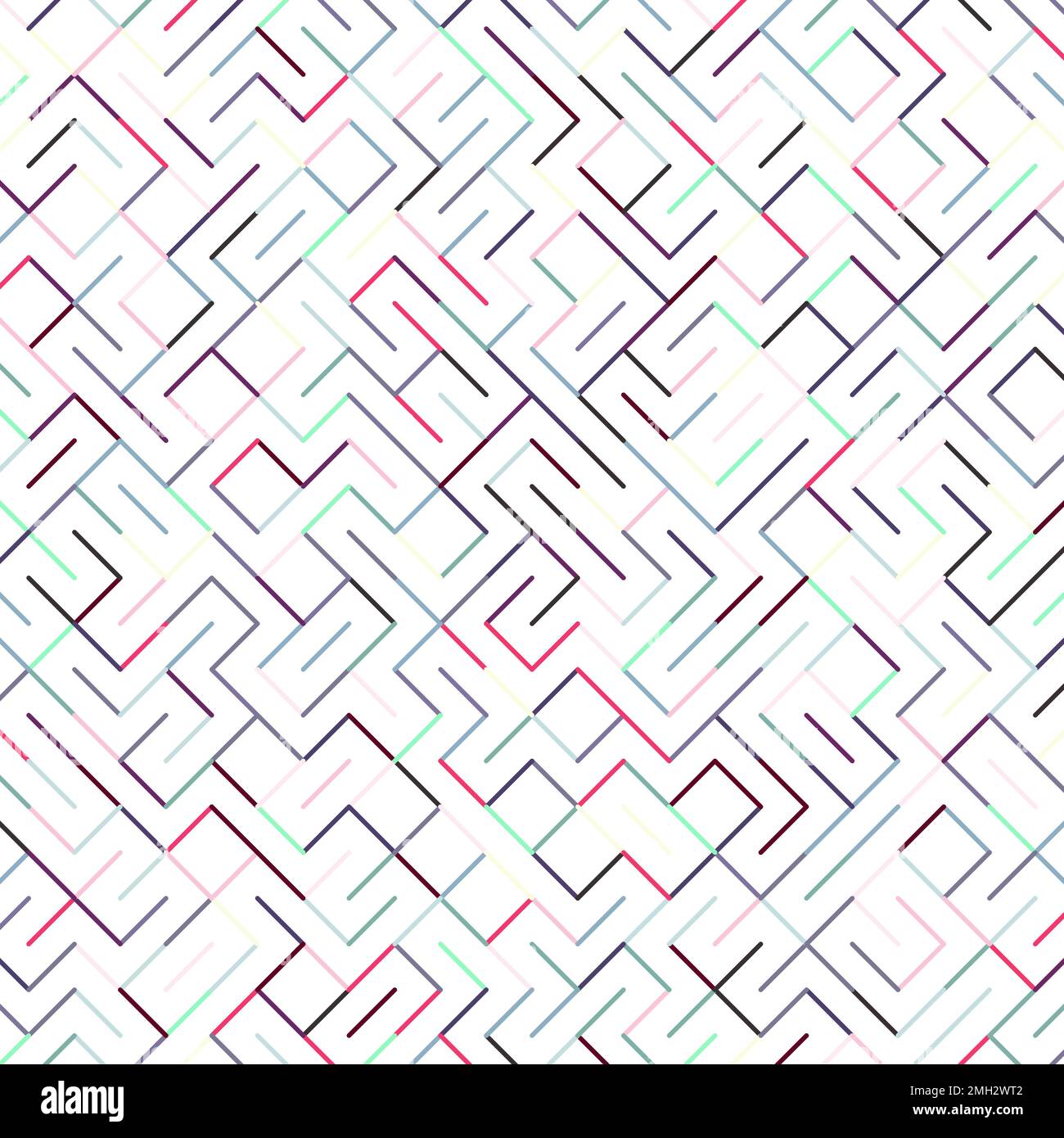 Rotation Line Pattern Color rotated lines background generative pattern illustration Stock ...