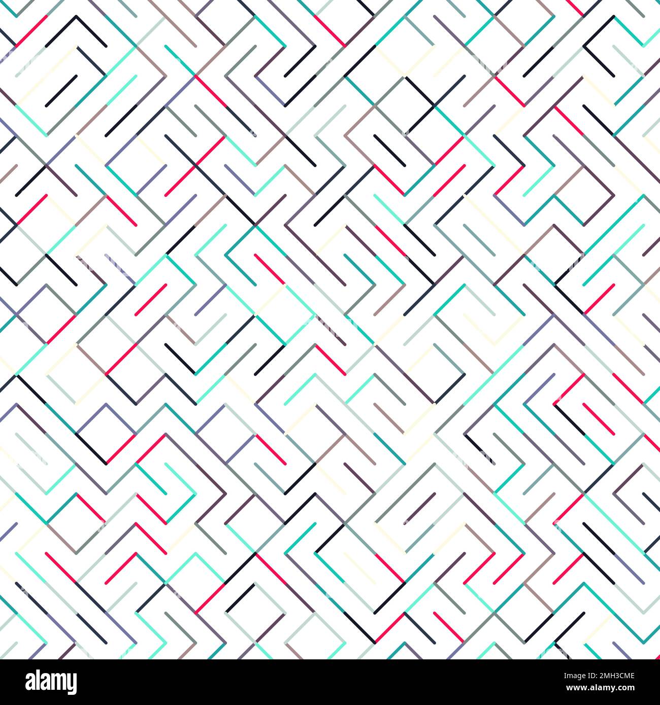 Rotation Line Pattern Color rotated lines background generative pattern illustration Stock ...