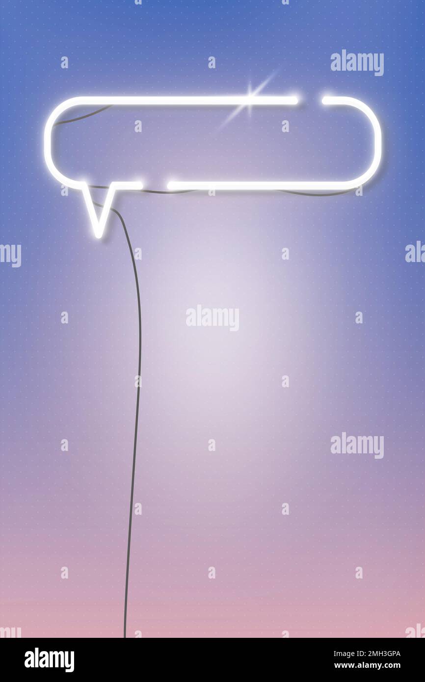 White speech balloon background vector Stock Vector