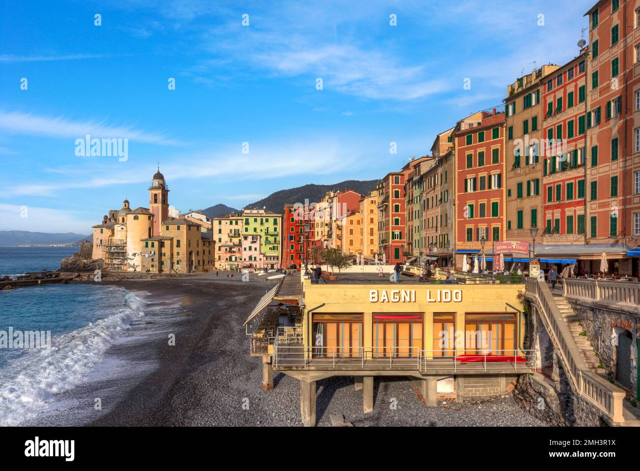 Camogli, Genoa, Liguria, Italy Stock Photo
