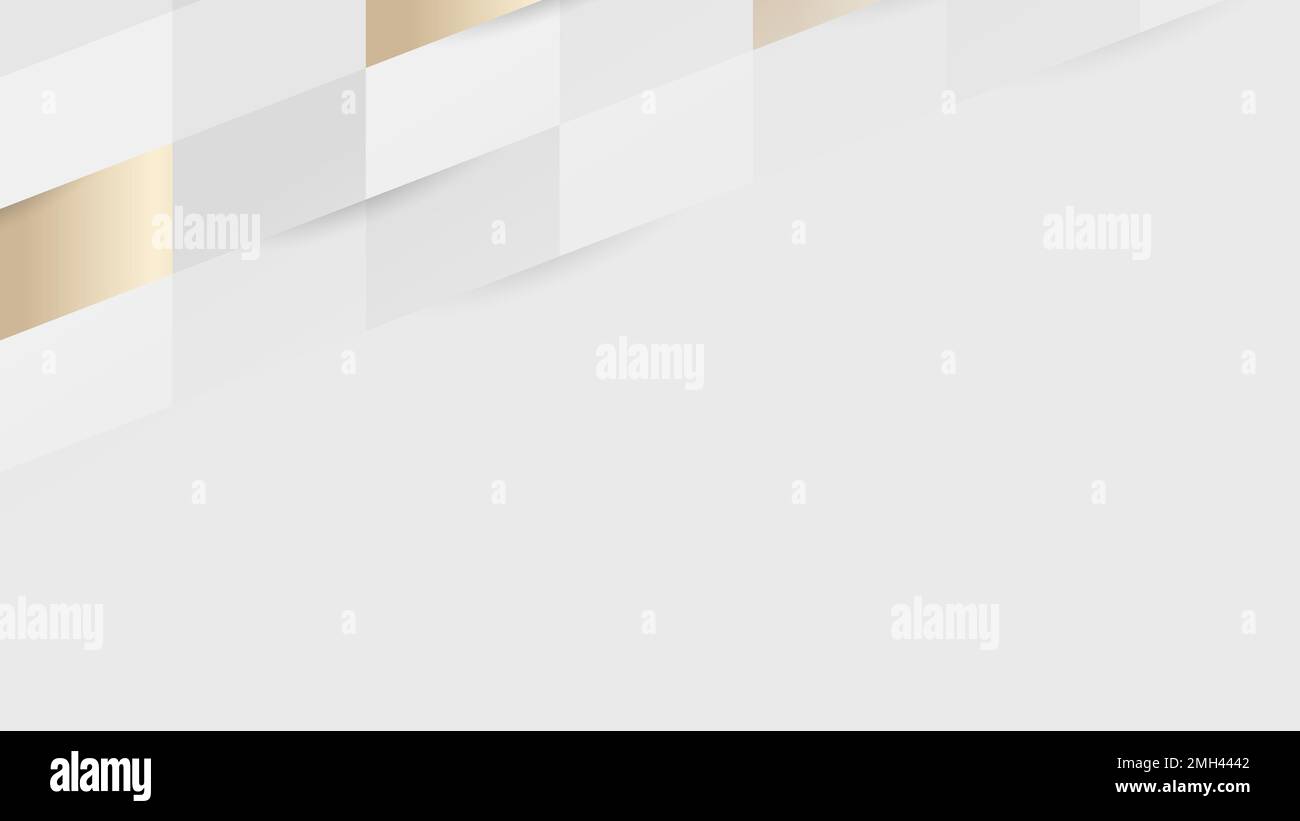 White and gold seamless weave pattern background vector Stock Vector
