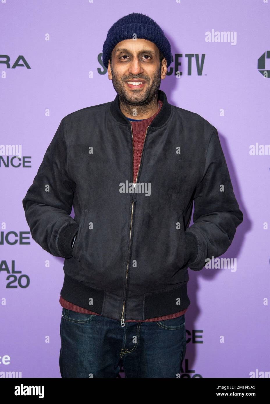 Actor Adeel Akhtar attends the premiere of “The Nest” at the Eccles