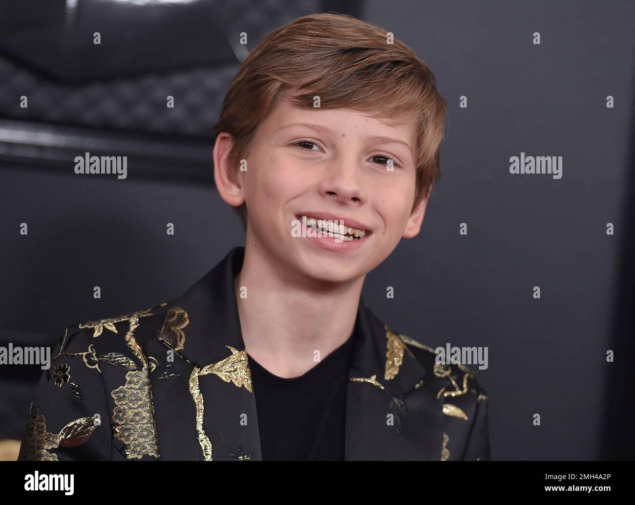 Mason Ramsey arrives at the 62nd annual Grammy Awards at the Staples