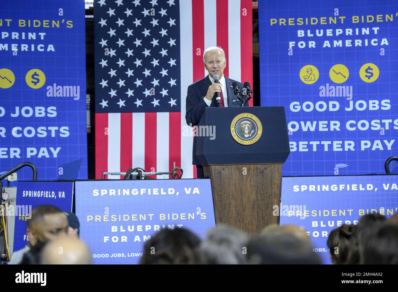 Washington DC, USA. 26th Jan, 2023. President Joe Biden delivers