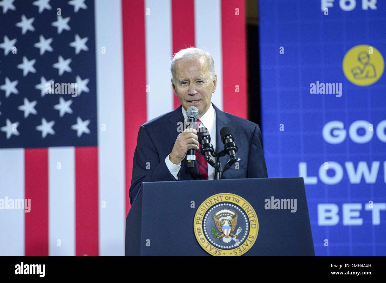 Washington DC, USA. 26th Jan, 2023. President Joe Biden delivers