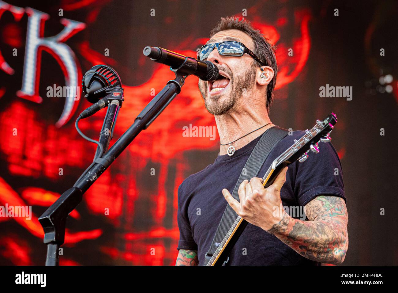 France 21 June 2019 Godsmack - live at Hell Fest Clisson © Andrea Ripamonti / Alamy Stock Photo