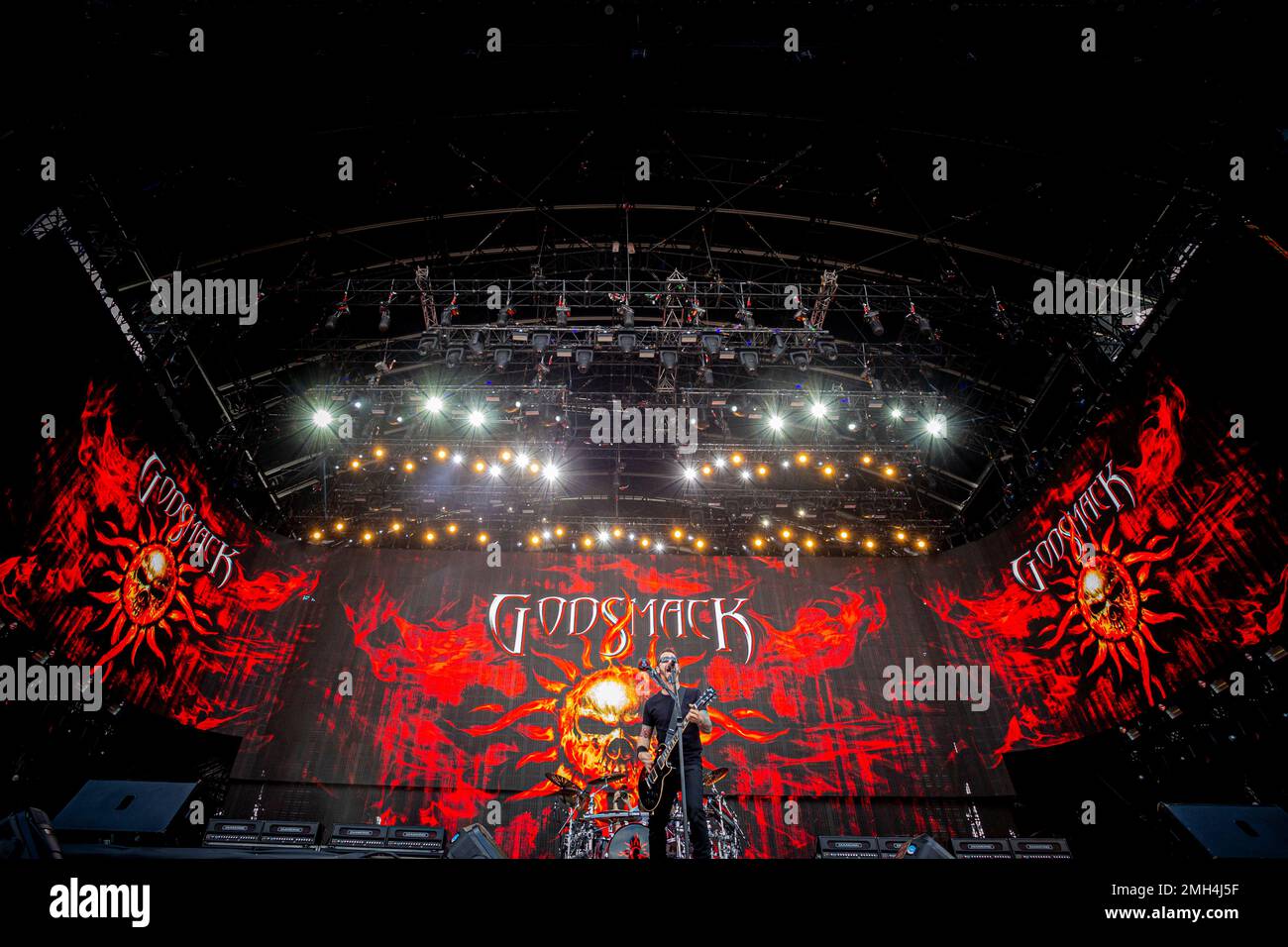 France 21 June 2019 Godsmack - live at Hell Fest Clisson © Andrea Ripamonti / Alamy Stock Photo