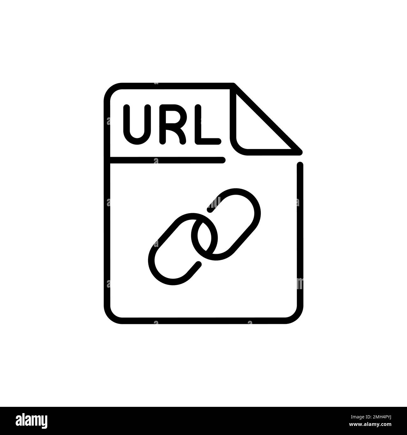 URL File Color Line Icon Format And Extension Of Documents Stock url-file-color-line-icon-format-and-extension-of-documents-stock