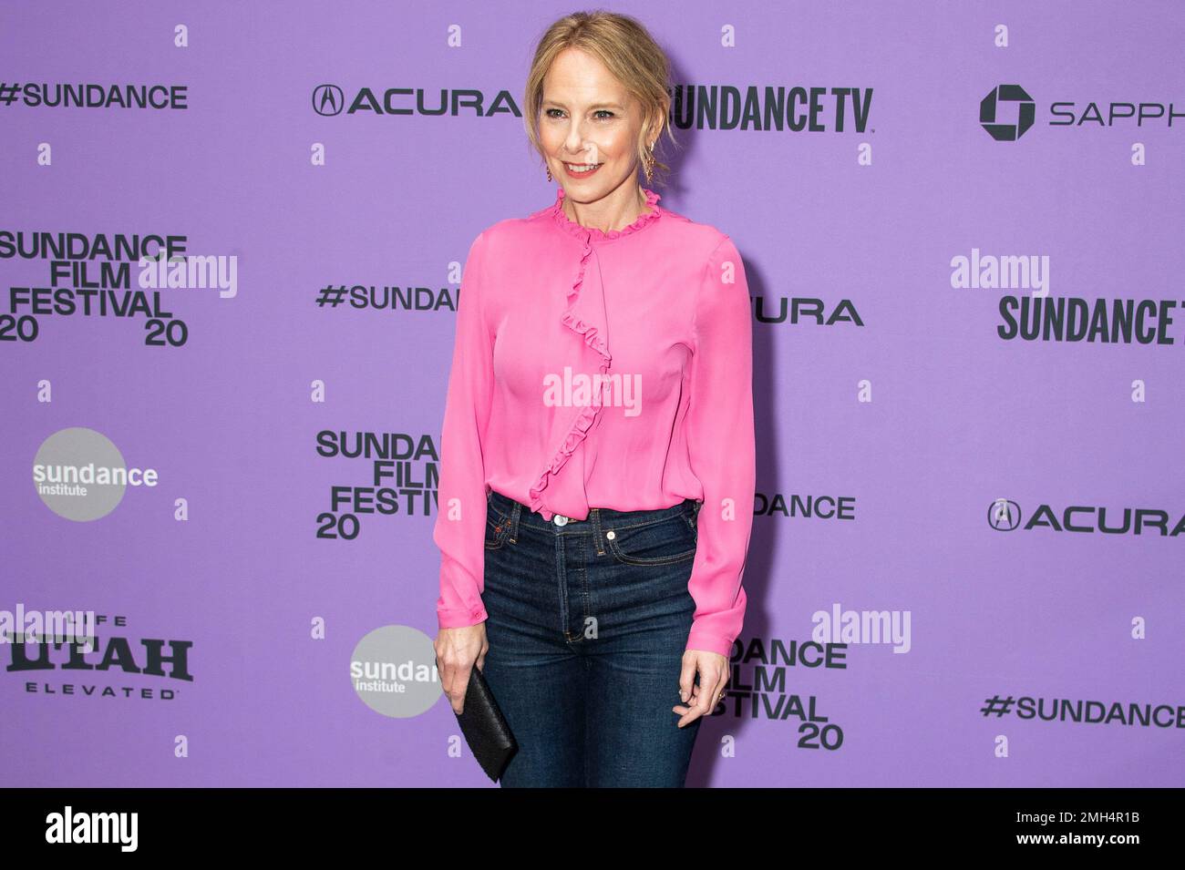 Actress Amy Ryan attends the premiere of 