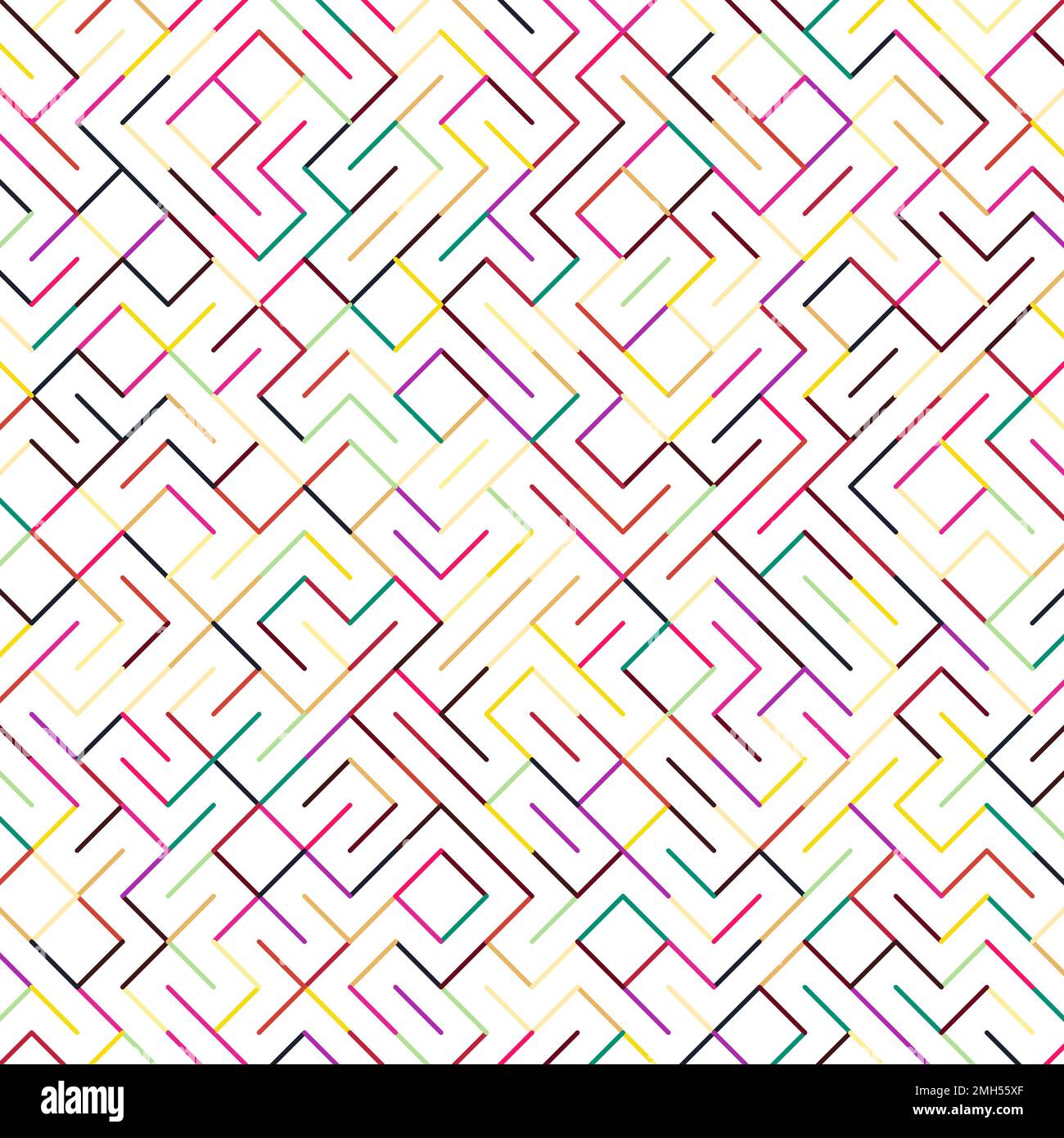 Pattern Rotat Color rotated lines background generative pattern illustration Stock ...