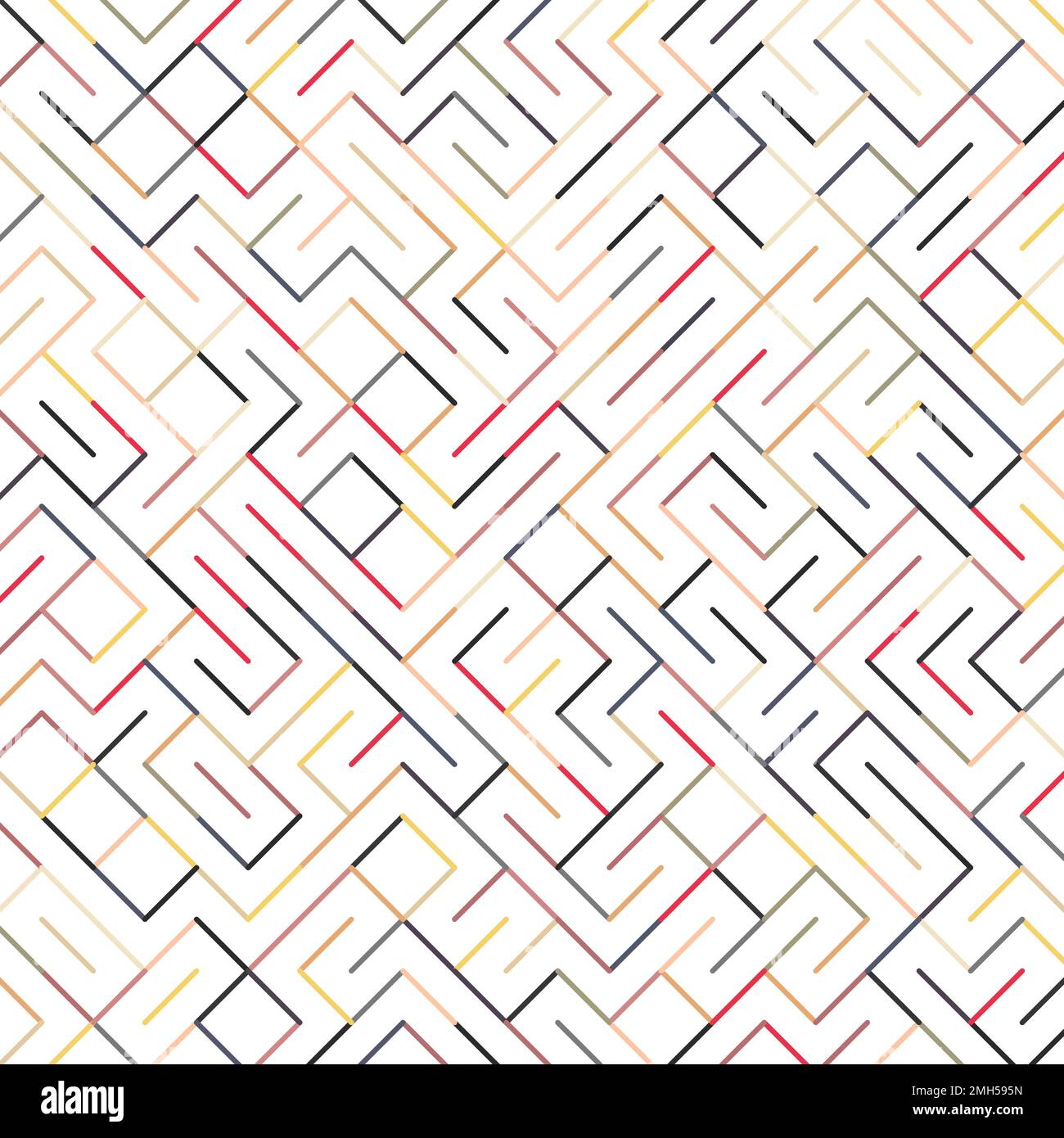 Rotation Line Pattern Color rotated lines background generative pattern illustration Stock ...