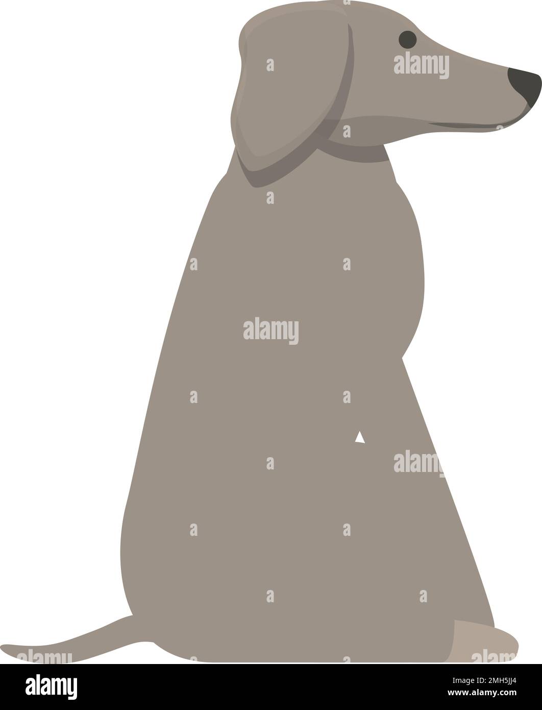 Dog tail icon cartoon vector. Animal logo. Canine sprint Stock Vector