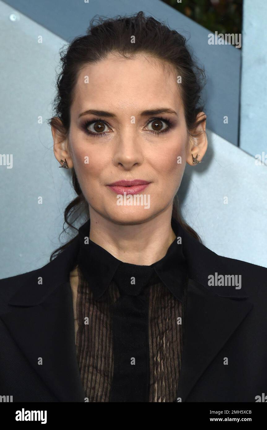 Winona Ryder arrives at the 26th annual Screen Actors Guild Awards at ...