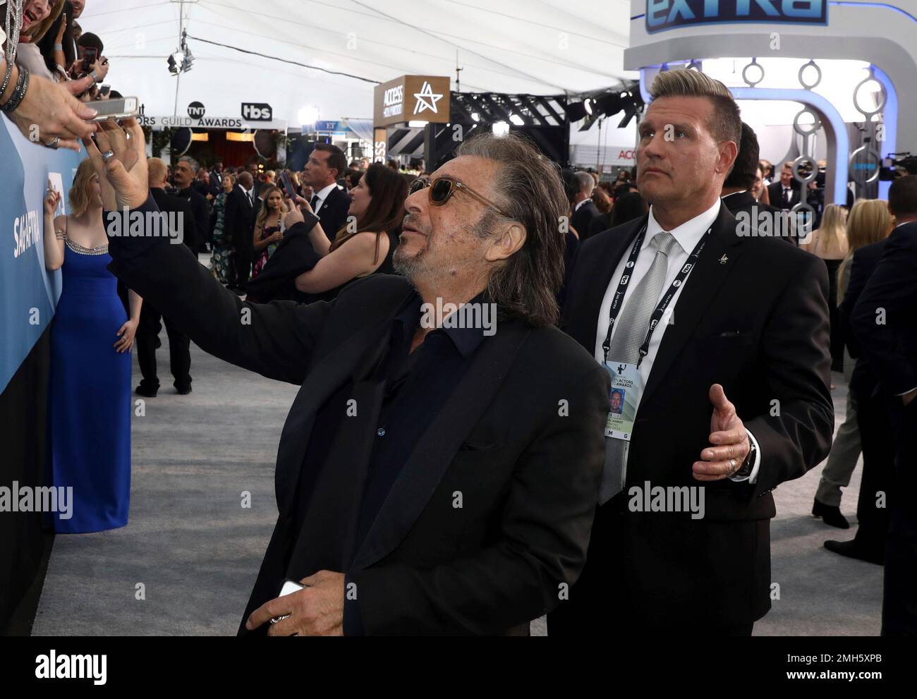 Al Pacino arrives at the 26th annual Screen Actors Guild Awards at the