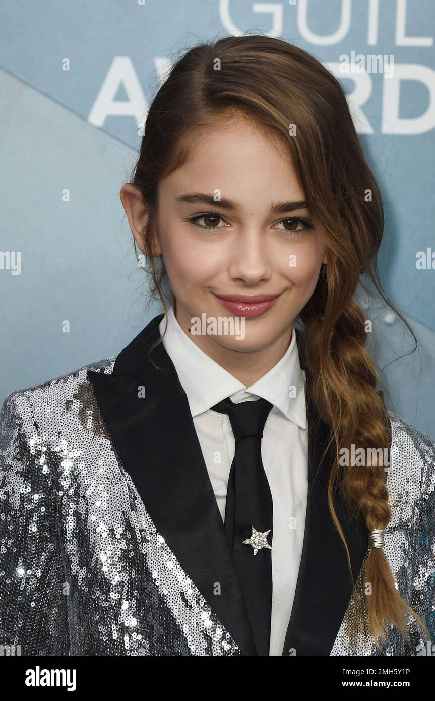 Julia Butters arrives at the 26th annual Screen Actors Guild Awards at