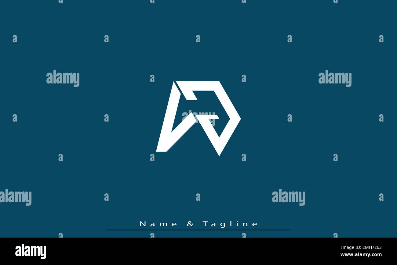Alphabet letters Initials Monogram logo VJ , JV Stock Vector