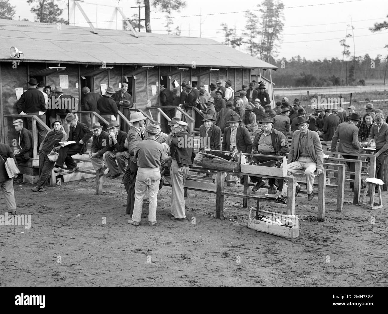 Camp blanding Black and White Stock Photos & Images Alamy