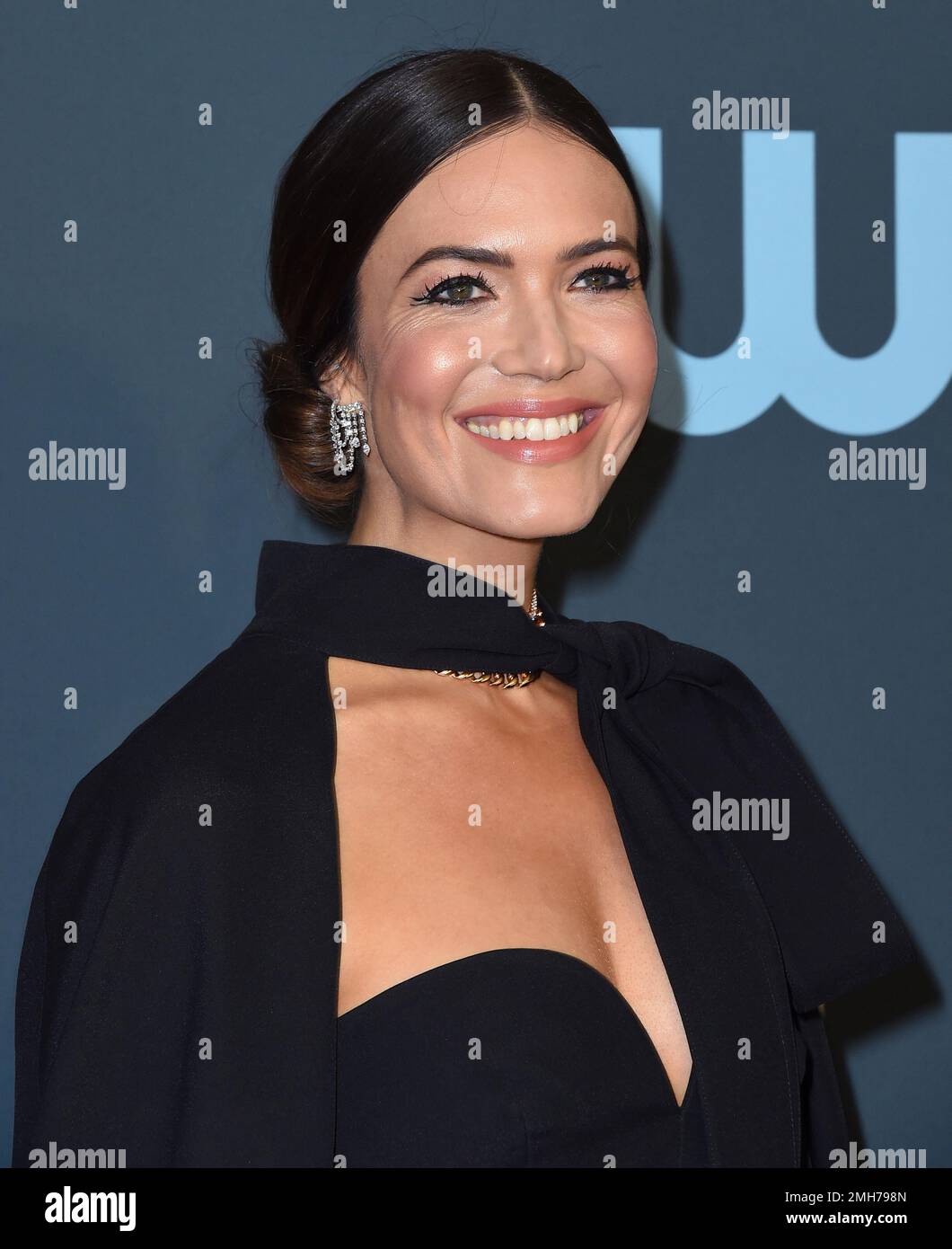 Mandy Moore arrives at the 25th annual Critics' Choice Awards on Sunday ...